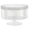 6" Small Clear Plastic Trifle Container with Gems, 3ct.